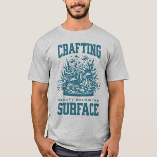 Camiseta Arranjo Bela Aquascapa Peixes Que Conservam Aquári