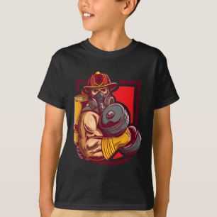 Camiseta Arranjo De Bombeiros Como Formação De Criador De P