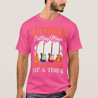 Camiseta Arranjo de Música - Corretor acústico guitarrista 