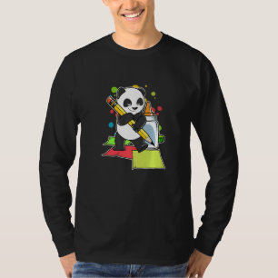 Camiseta Arranjo Para Artesanato De Panda
