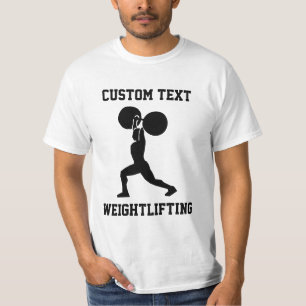 Camiseta Arranque de Peso Personalizado