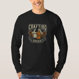 Camiseta Arranque de Rede Criativa de Esquadrão
