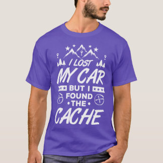 Camiseta Arranque Geocacher Cacher Cacher do Meu Carro Pres