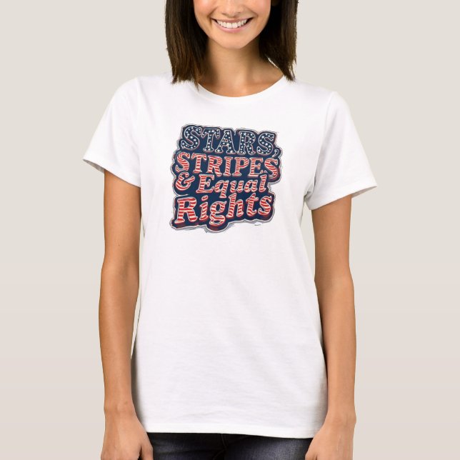 Camiseta Arranque, listras e direitos iguais (Frente)