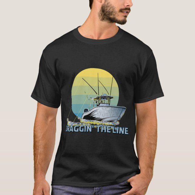 Camiseta Arrastando a Linha (Frente)