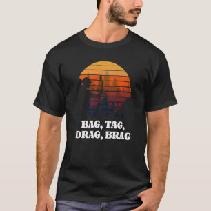 Camiseta Arrastar Arraste Arraste Arraste Arrasto Retro Dee