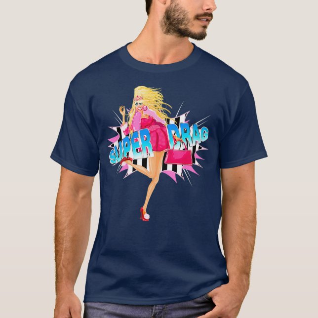 Camiseta Arraste Engraçado Rainha Arranca Shantay Sashay Aw (Frente)
