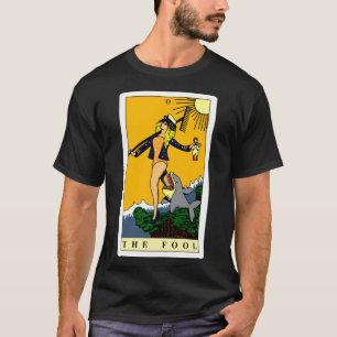 Camiseta Arraste Race Tarot Katya como o Fool Triblend T-Sh
