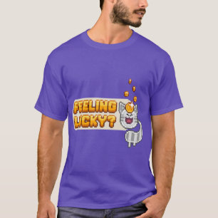 Camiseta Arrebatador de lodo sorridente de tamanho exagerad