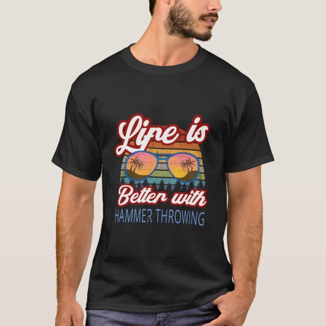 Camiseta Arremessadores de Martelo 'A Vida é Melhor Com Arr (Frente)