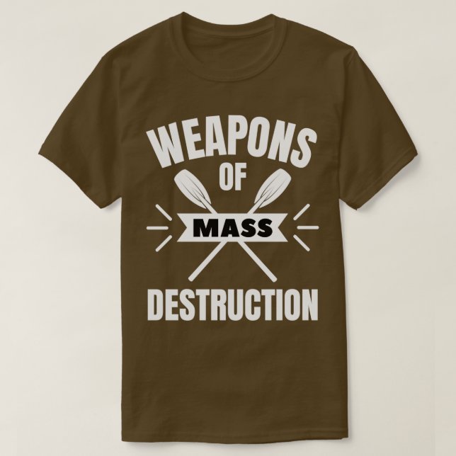 Camiseta Arremessar armas de destruição maciça (Frente do Design)