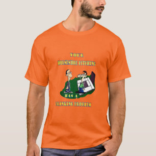 Camiseta  Arremesso de Ferradura Seu Arremesso Tem um Probl