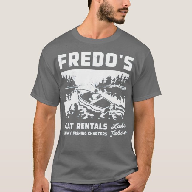 Camiseta Arrendamentos de Barcos de Fredo (Frente)