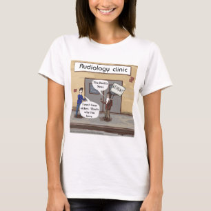 Camiseta Arrependa-se para o Consultório de Audiologia Dive