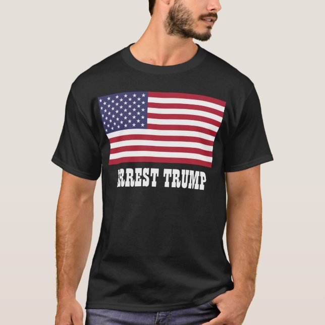 CAMISETA ARREST TRUMP (Frente)