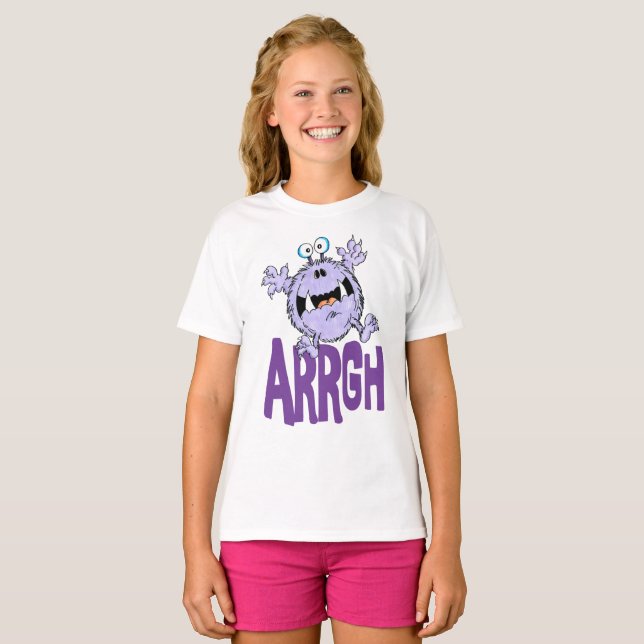Camiseta Arrgh! (claro) (Frente Completa)