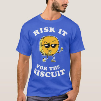 Camiseta arriscar para o biscoito