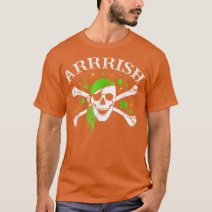Camiseta Arrish Happy Irish Pirate Piada Rua