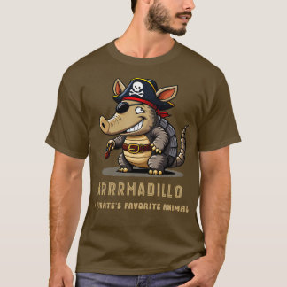 Camiseta Arrmadillo A Pirata Animal Favorito
