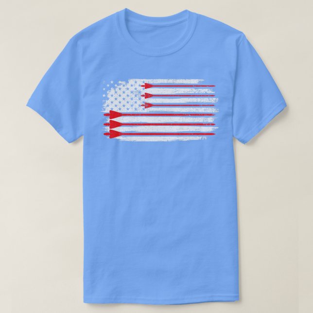 Camiseta Arrow American Flag (Frente do Design)