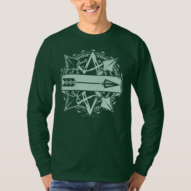 Camiseta Arrow | Starling City Arrow Badge (Frente)