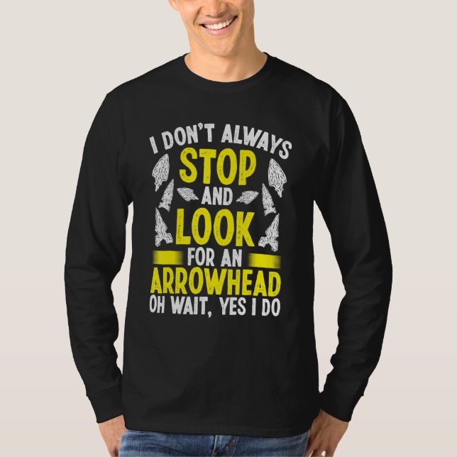 Camiseta Arrowhead Hunting Alabama Flintknapper Arrowhead C (Frente)