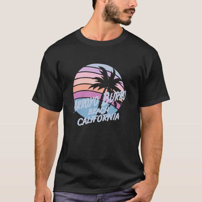 Camiseta Arroyo Burro Beach California (Frente)
