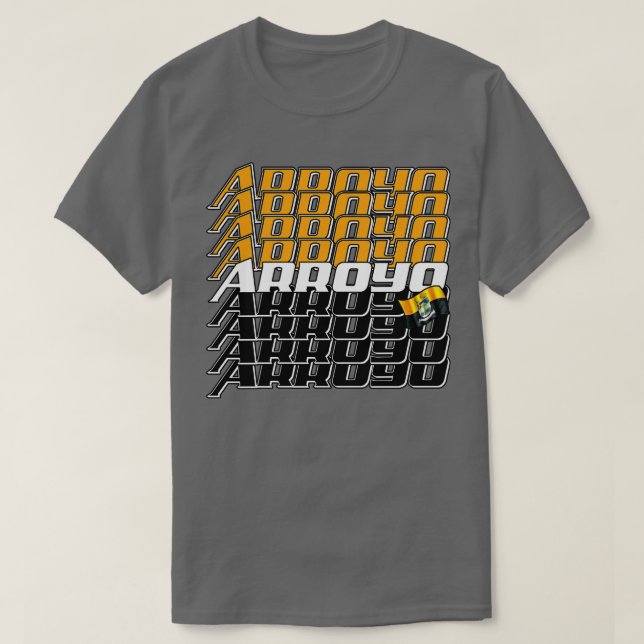 Camiseta Arroyo Cascade texto 1 (Frente do Design)