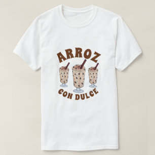 Camiseta Arroz con Dulce Porto Rico em Arroz de Coco