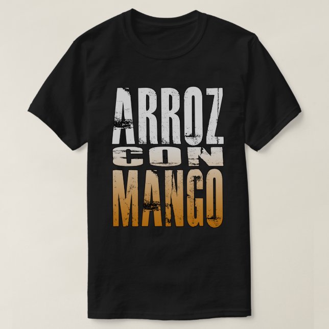Camiseta Arroz con mango (Frente do Design)