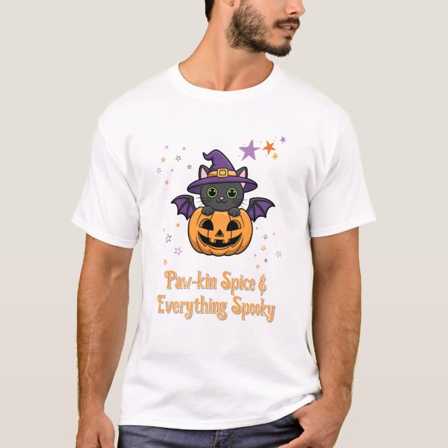 Camiseta Arroz de Pata e Tudo Estranho | Dia das Bruxas (Frente)