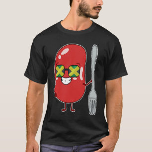 Camiseta Arroz e Ervilhas Jamaicanos Cores da Bandeira Jama