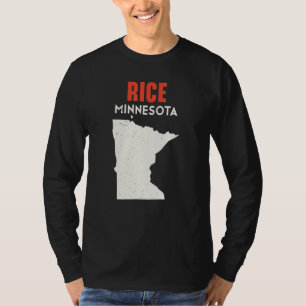 Camiseta Arroz Minnesota EUA Estado América Viagem Minnesot