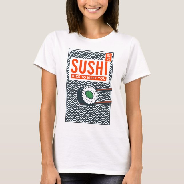 Camiseta Arroz para Conhecer Você (Frente)