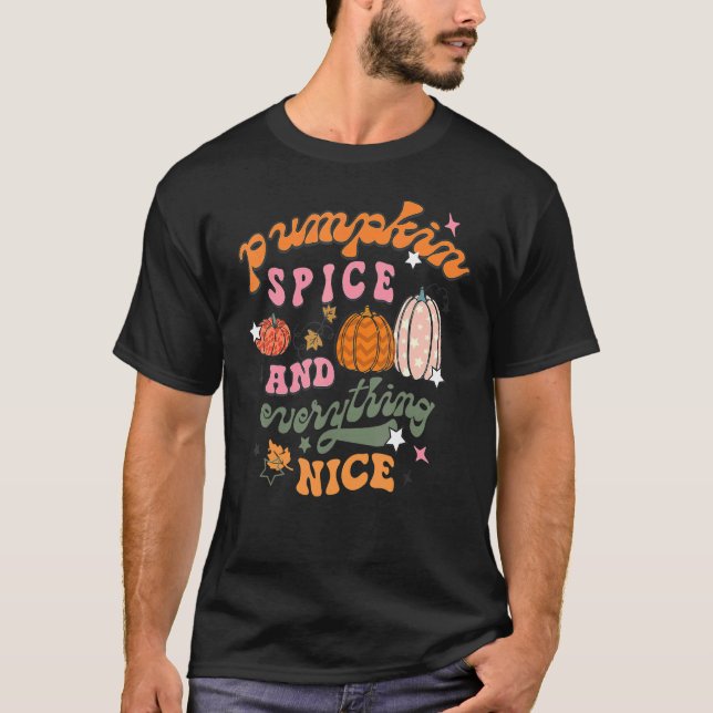 Camiseta Arroz Pumpkin Retro E Tudo Cai No Ar Que (Frente)