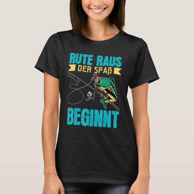 Camiseta Arrume O Fundo Começa A Pescar Bait (Frente)