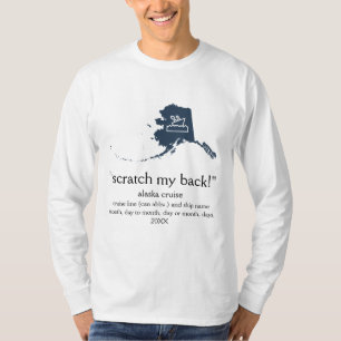 Camiseta Arrume O Meu Pescoço Do Alasca, Cruise A Capa Lon