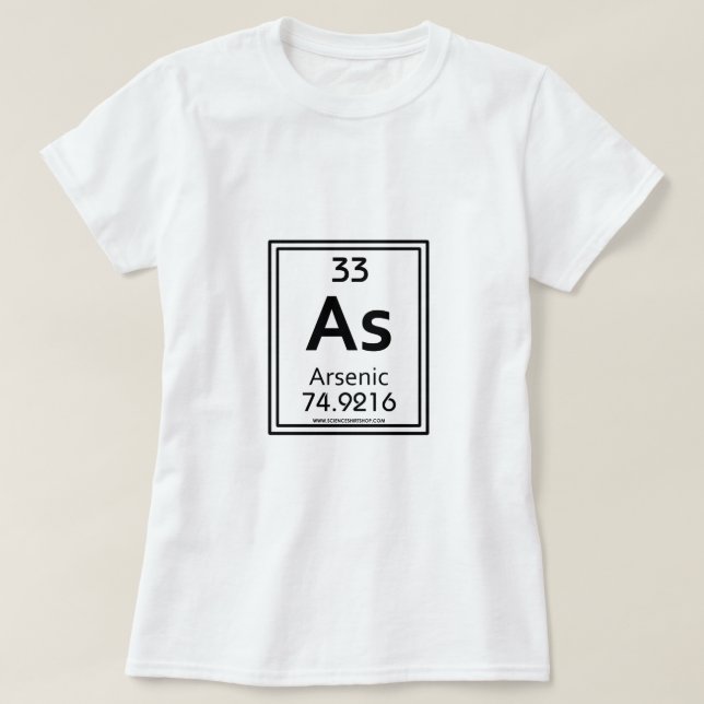 Camiseta Arsênico 33 (Frente do Design)