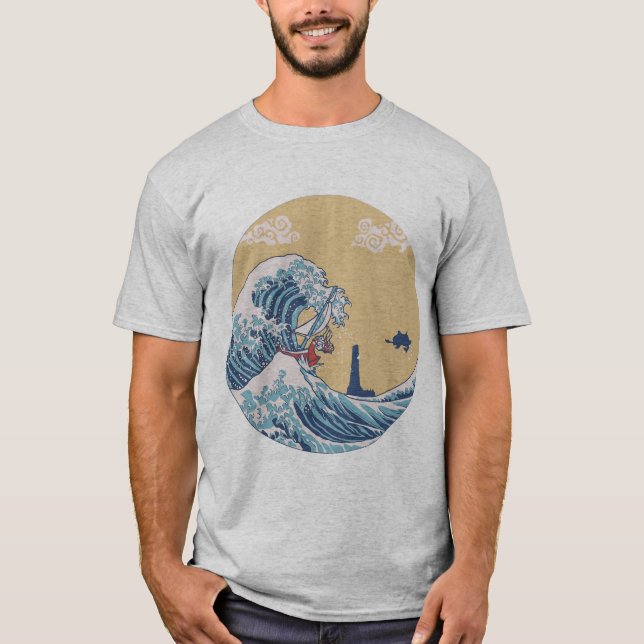 Camiseta Artº 90º Hokusai O Excelente Seagaming Essential T (Frente)
