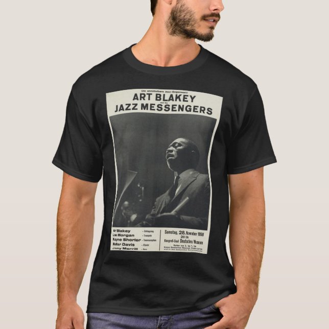 Camiseta Art Blakey e o Jazz Messengers Essential T-Shi (Frente)
