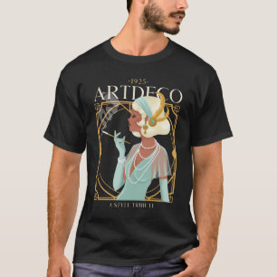 Camiseta art deco design