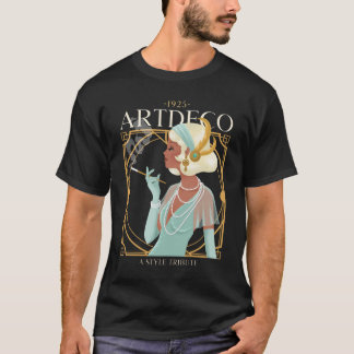 Camiseta art deco design