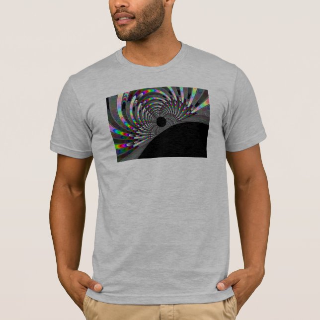 Camiseta Art Deco Fractal (Frente)