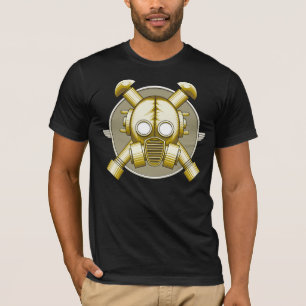 Camiseta Art deco Gasmask