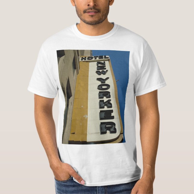 Camiseta Art Deco Manhattan, Nova Iorque, NY (Frente)