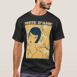 Camiseta Art Deco Minimalista Mulher