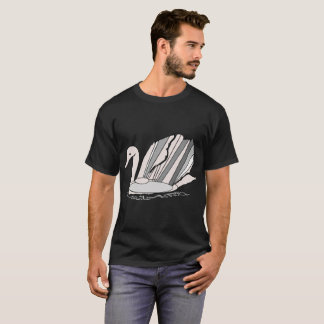 Camiseta Art Deco Swan T-Shirt