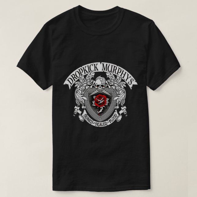 Camiseta art design novo solteiro murphys dropchuchukmurphd (Frente do Design)