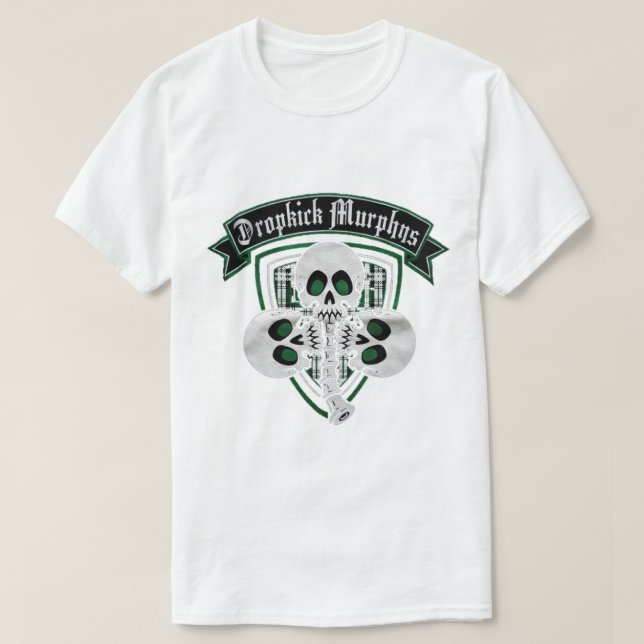 Camiseta art design novo solteiro murphys dropchuchukmurphd (Frente do Design)