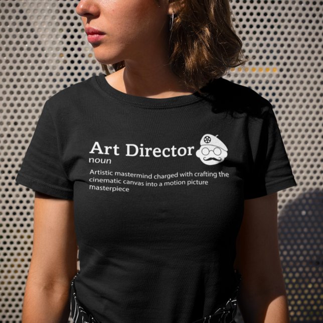 Camiseta Art Diretor Definition Dar Mode - Film Crew (Criador carregado)